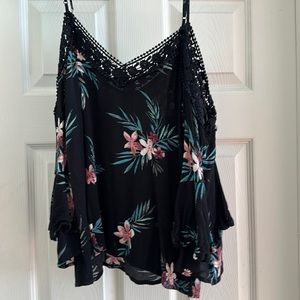 Aeropostale Floral tank - Size M